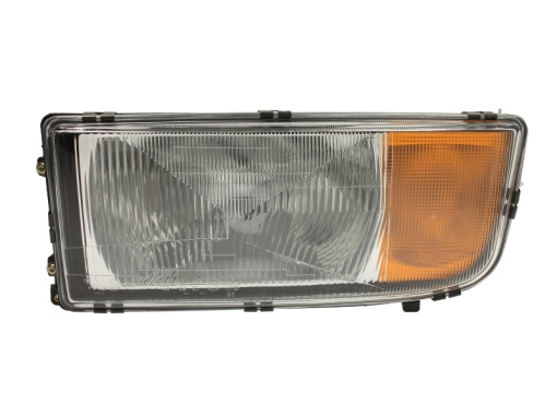 Far stanga (H4/P21W/T4W, reglaj manual, cu semnalizare galbena) MERCEDES ACTROS 04.96-