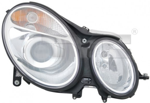 Far Stanga (H7/H7, electric, cu motor, culoare insertie: cromat) potrivit MERCEDES E T-MODEL (S211), E (VF211), E (W211) 03.02-07.09