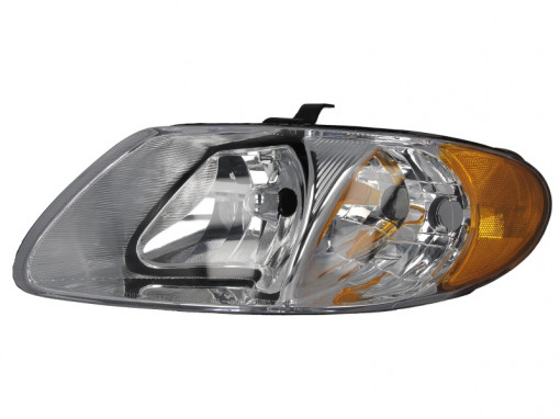 Far Stanga (H7/H9, electric, culoare semnalizator: galben) potrivit CHEVROLET SPARK; CHRYSLER VOYAGER IV; DODGE CARAVAN, GRAND 01.04-12.03