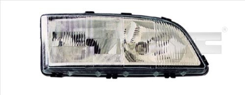 Far stanga (H7, reglaj electric, manual, fundal argintiu) VOLVO C70, S70, V70 1996-2005