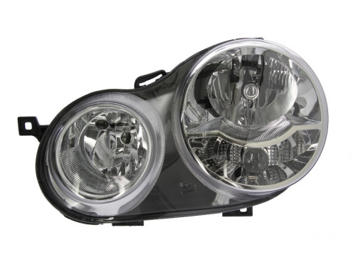 Far Stanga (halogen, H1/H7, electric, cu motor, culoare semnalizator: transparent) potrivit VW POLO, POLO IV -05.05