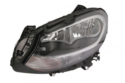 Far Stanga (halogen, H7/LED/PY21W, electric, cu motor, bec, culoare semnalizator: portocaliu) potrivit MERCEDES B SPORTS TOURER (W246, W242)