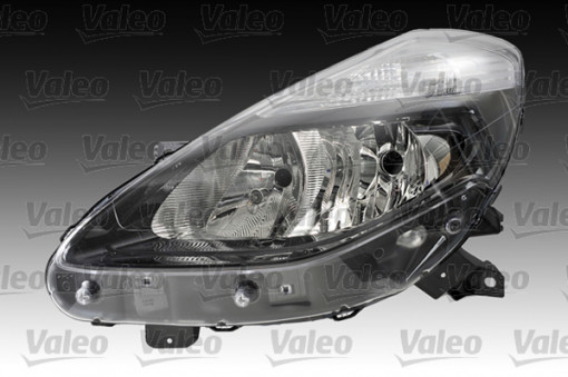 Far Stanga (halogen, H7/W5W, electric, fara motoras, culoare insertie: negru, culoare semnalizator: transparent) potrivit RENAULT CLIO III, CLIO III/HATCHBACK, CLIO IV