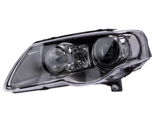 Far Stanga (xenon, D1S/H7/W5W, electric, cu motor, culoare semnalizator: transparent) potrivit VW PASSAT B6 -11.07