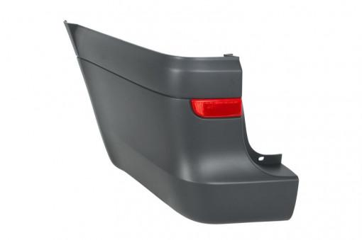 Flaps bara protectie Spate Stanga cu reflector; model lung, gri inchis potrivit MERCEDES VITO / MIXTO W639, VITO W639