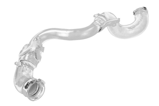Furtun Intercooler Stanga (Fata, negru) potrivit NISSAN NV300; OPEL VIVARO B; RENAULT TRAFIC III 1.6D 05.14-