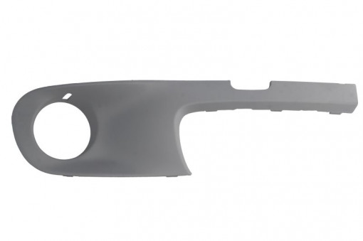 Grila bara Dreapta COOPER S, cu locas proiector, plastic, grunduit potrivit MINI F55, F56, F57, R56, R57, CLUBMAN R55 10.06- 10.06-06.15