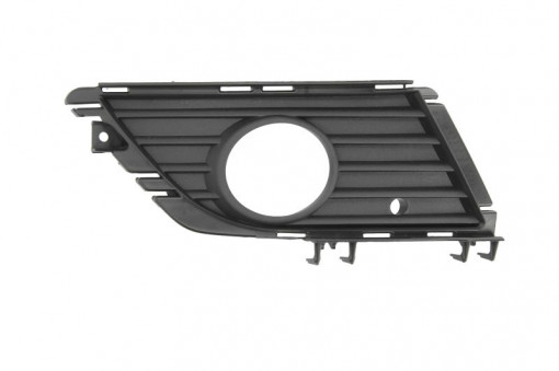 Grila bara Dreapta cu locas proiector, plastic, negru, TUV potrivit OPEL COMBO TOUR, COMBO/MINIVAN, CORSA C, CORSA C/HATCHBACK 09.00- 10.03-03.06