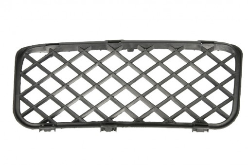 Grila bara Dreapta Inferior, plastic, negru potrivit VW TOUAREG 10.02-05.10 10.02-07.07