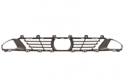 Grila bara fata (cu gaura radar, BASIS, plastic, negru) BMW Seria 3 (G20, G80, G28), 3 (G21, G81) dupa 2018