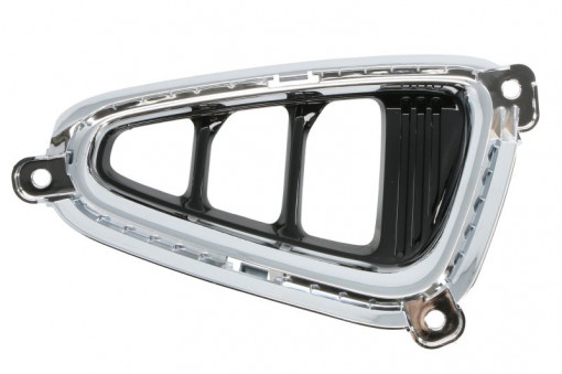 Grila bara fata dreapta cu locas LED, abs, negru lucios/crom potrivit KIA OPTIMA 09.15-03.18