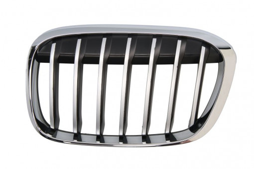 Grila bara fata stanga (Superior, X-LINE, crom/negru) BMW X1 (F48) dupa 2014