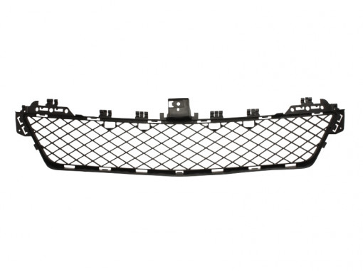 Grila bara Mijloc, negru potrivit MERCEDES C C204, C T-MODEL S204, C W204 01.07- 03.11-12.13