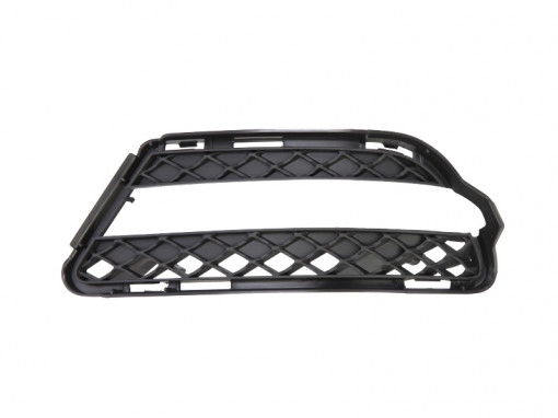 Grila bara Stanga cu locas lumini zi, negru potrivit MERCEDES S W221 10.05-12.13 06.09-05.13