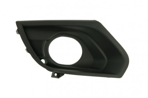 Grila bara Stanga cu locas proiector, plastic, negru, TUV potrivit OPEL CORSA E, CORSA E/HATCHBACK 09.14- Hatchback 09.14-