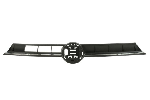 Grila radiator (cu bandă, negru lucios/crom) potrivit VW POLO VI AW 01.21- - Img 1
