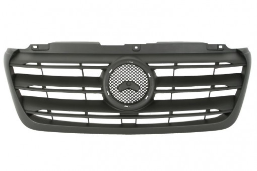 Grila radiator cu dunga, gri potrivit MERCEDES SPRINTER 3,5-T B907, SPRINTER 3,5-T B907, B910, SPRINTER 3-T B907, SPRINTER 3-T B910, B907 2.0D/2.2D/3.0D dupa 2018
