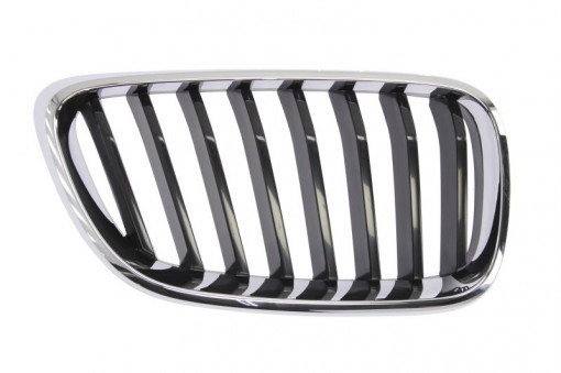 Grila radiator Dreapta (crom/negru) potrivit BMW 2 (F22, F87), 2 (F23) 1.5-3.0 10.12-06.21