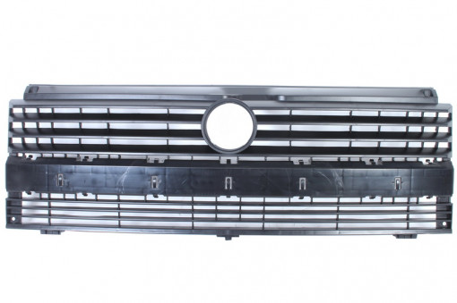 Grila radiator Mijloc (fara caravela, negru) potrivit VW TRANSPORTER T4 1.8-2.8 07.90-06.03 -04.03