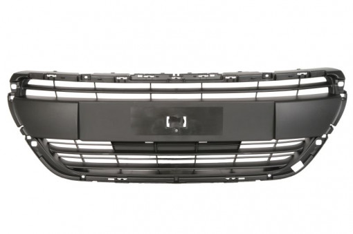 Grila radiator (negru, TÜV) potrivit PEUGEOT 208 I, 208/HATCHBACK 1.0-1.6D 03.12-12.19 -06.15