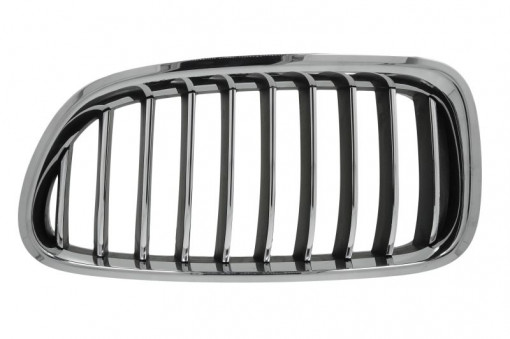 Grila radiator Stanga (crom/negru) potrivit BMW 5 (F10), 5 (F11) 1.6-4.4 06.09-02.17 -02.17