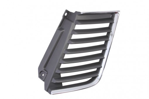 Grila radiator Stanga (crom/negru) potrivit MITSUBISHI L200 / TRITON 2.5D 11.05-12.15 -04.10
