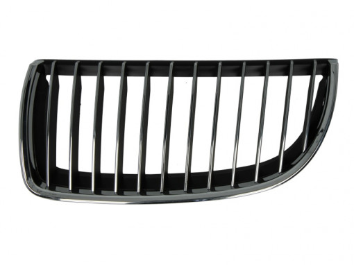 Grila radiator Stanga (crom) potrivit BMW 3 (E90), 3 (E91) 1.6-4.0 12.04-12.12 -08.08