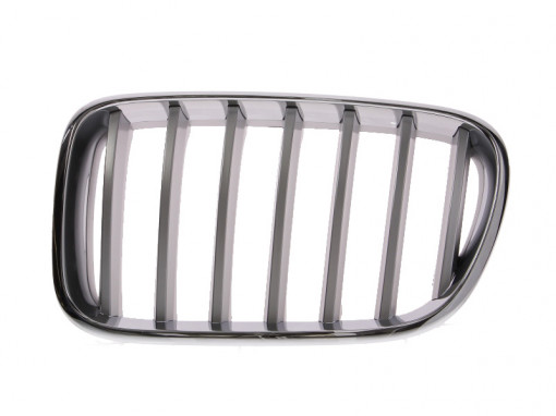 Grila radiator Stanga (titan) potrivit BMW X3 (F25), X4 (F26) 1.6-3.0D 09.10-03.18