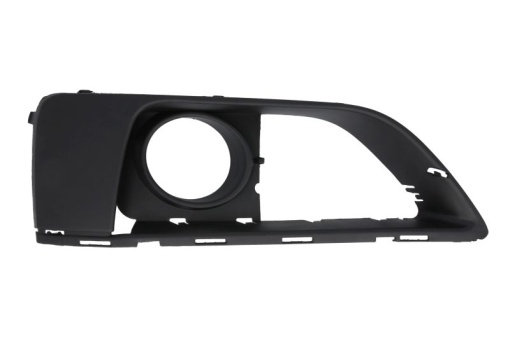 Grila ventilatie bara fata stanga (cu orificii lampa ceata, plastic, negru, LUXURY) potrivit BMW 2 Active Tourer F45, F46, 2 Gran Tourer F46 09.14-12.18