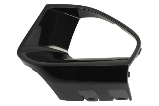 Grila ventilatie bara protectie fata dreapta (plastic, negru lucios, LUXURY) potrivit BMW 3 G20, G21 10.18-06.22
