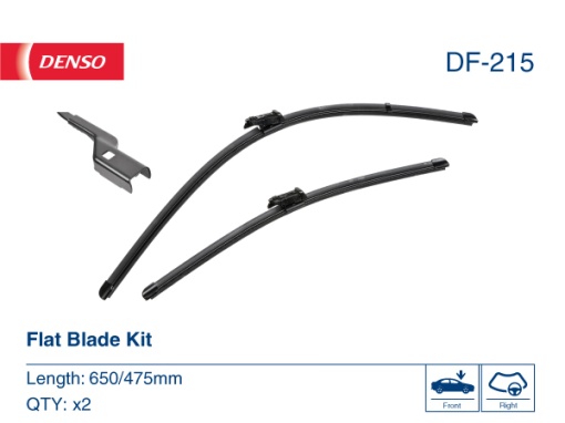 Lamela stergator fata 650/475mm potrivit BMW 2 (F45) 2 GRAN TOURER (F46) 5 (G30, F90) 5 (G31) 7 (G11, G12); FIAT TALENTO; JAGUAR F-PACE; LAND ROVER RANGE ROVER VELAR; NISSAN NV300 05.14-