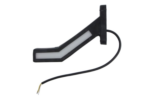 Lumina clarificare stanga, portocaliu/rosu/alb, LED, suprafata, lungime cablu 400mm, cu brat lung, 12/24V (indicator dinamic; tip: neon; cu functie de semnalizator spate) potrivit ADR