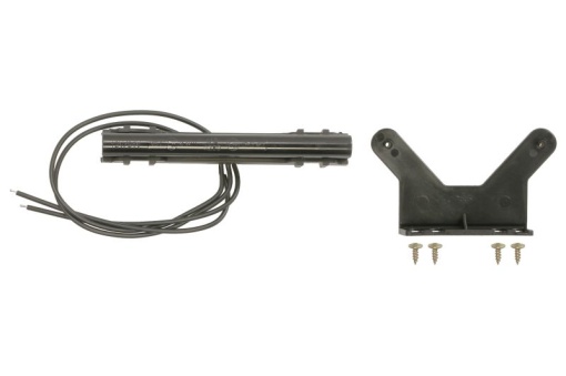 Lumini clarificare stanga/dreapta, forma: dreptunghiular, negru/alb, LED, inaltime 18mm; latime 125mm; adancime 24,5mm, în relief, lungime cablu 400mm, cu cuier, 12/24V (IP6K9K)