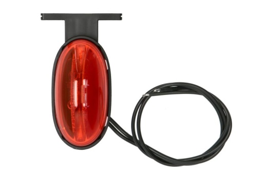 Lumini clarificare stanga/dreapta, forma: oval, portocaliu/rosu/alb, LED, inaltime 75mm; latime 39,5mm; adancime 31mm, în relief, lungime cablu 380mm, cu cuier, 12/24V (IP6K9K)