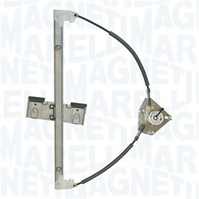 Macara geam Fata Stanga (electric, fara motoras, numar de usi: 5) potrivit MAZDA 2 02.03-06.07