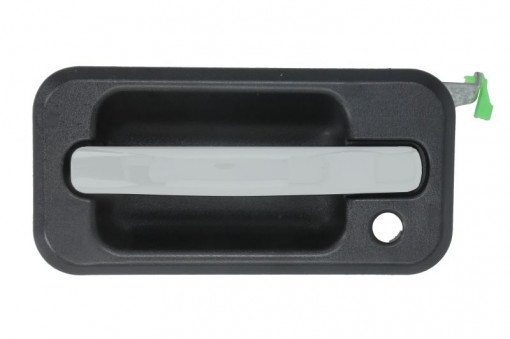 Maner usa Fata Stanga exterior, cu locas incuietoare, crom/negru potrivit Hummer H2 2002-2009