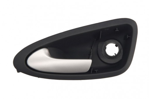 Maner usa Fata Stanga interior, argintiu/negru potrivit SEAT IBIZA IV, IBIZA IV SC, IBIZA IV ST 1.0-2.0D 2008-2017