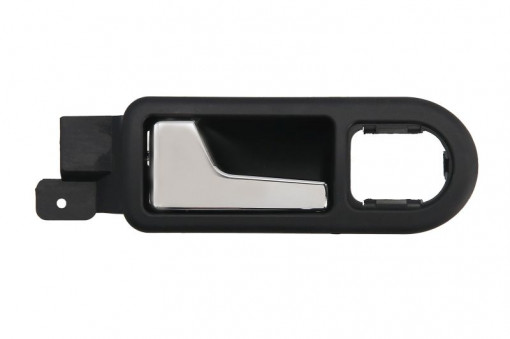 Maner usa Fata Stanga interior, crom/negru potrivit VW PASSAT B5.5 1.6-4.0 2000-2005