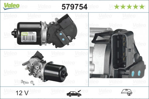 Motoras stergator Fata potrivit NISSAN QASHQAI I 11.06-12.13