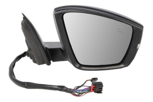 Oglinda dreapta (electric, cu memorie, convex, cu incalzire, asistent pentru schimbarea benzii, subacoperit, pliabil electric, cu semnalizator) potrivit SKODA KODIAQ 03.17-12.18
