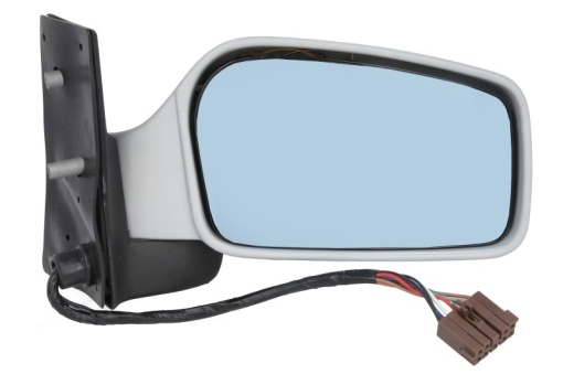 Oglinda laterala Dreapta (electric, convexa, incalzita, albastru, captuseala, pliabil electric, cu senzor de temperatura) potrivit CITROEN EVASION; FIAT ULYSSE; LANCIA ZETA; PEUGEOT 806