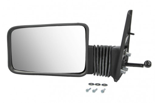 Oglinda laterala Stanga (mecanic, plat) potrivit PEUGEOT 309 I, 309 II, 309/HATCHBACK