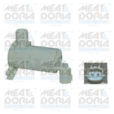 Pompa apa spalare parbriz fata (12V) potrivit HYUNDAI SANTA FÉ I; ISUZU D-MAX II; NISSAN 370Z, CABSTAR, GT-R, NAVARA, NP300, PATROL GR V, PICK UP COUPE-SUV 06.97-