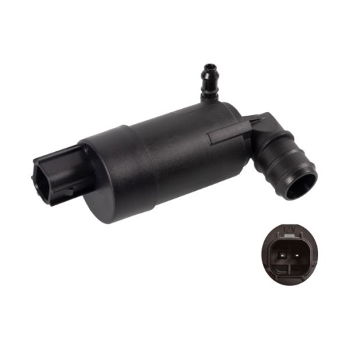 Pompa spalator parbriz fata (12V) potrivit FORD FOCUS III, TOURNEO COURIER B460, TOURNEO CUSTOM V362, TRANSIT COURIER B460, TRANSIT COURIER B460/MINIVAN, TRANSIT CUSTOM V362 AUTOBUS-SEDAN 07.10-