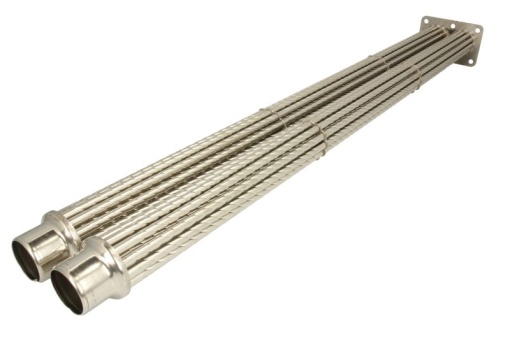 Radiator gaze evacuare (104mm x 104mm x 45mm, doar cartus; tevi, dupa dimensiuni) potrivit MAN EL, EM, FOC, G90, HOCL, L2000, LION´S CITY, M 2000 L, M 2000 M D0226MF-D0836LUH51 08.87-