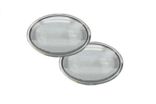 Semnalizator lampa lateral stanga/dreapta transparent, LED, dinamic potrivit MINI R56, R57, R58, R59, CLUBMAN R55 1.4-2.0D 2006-2015 - Img 1