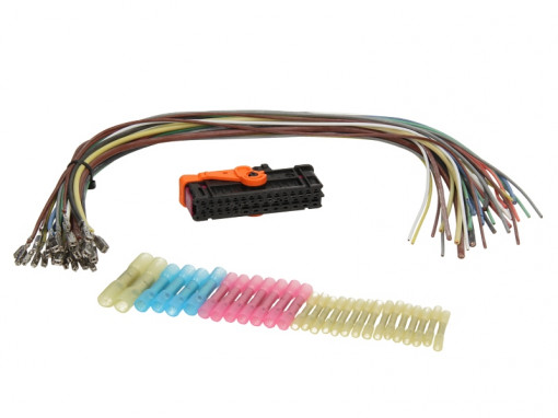 Set cabluri (420mm, Dreapta/Stanga) potrivit SEAT ALHAMBRA, MII, TOLEDO IV; SKODA CITIGO, FABIA I, FABIA I PRAKTIK, FABIA II, FABIA III, RAPID, ROOMSTER 1.0-Electric 05.99-