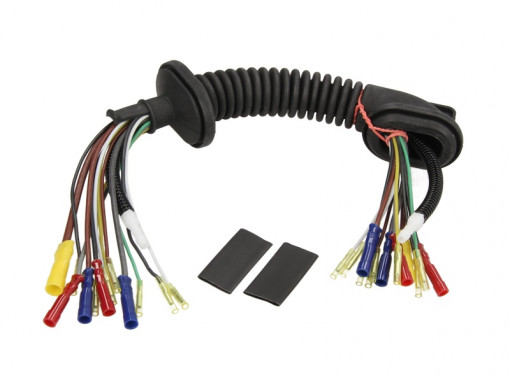 Set cabluri Cu furtun lichid de spalare parbriz; haion(350mm, numar pini: 13, cu capac; cu furtun, Stanga) potrivit ALFA ROMEO GIULIETTA 1.4-2.0D 04.10-12.20