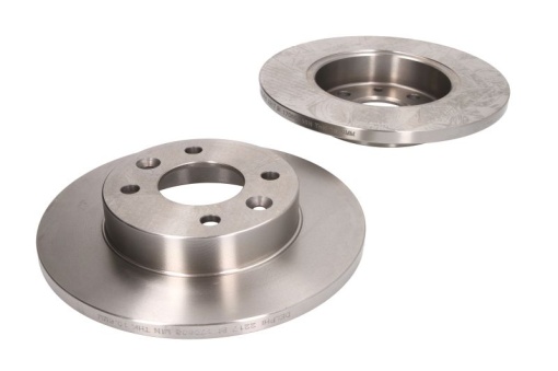 Set discuri frana (2 buc.) Fata Dreapta/Stanga potrivit DACIA 1310, LOGAN, LOGAN MCV, NOVA, SANDERO; RENAULT 11, 18, 18 VARIABLE, 19 I, 19 I CHAMADE, 19 II 1.0-Electric 09.81-