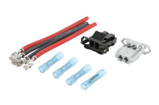 Set reparatie cabluri suflanta interioara (100mm, cu terminal gri si negru; cu terminal negru) potrivit FIAT GRANDE PUNTO potrivit ALFA ROMEO MITO 0.9-Electric 10.99-